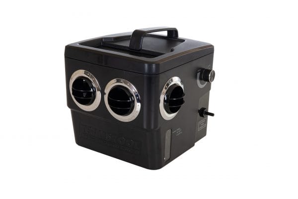 portable evaporative coolers black