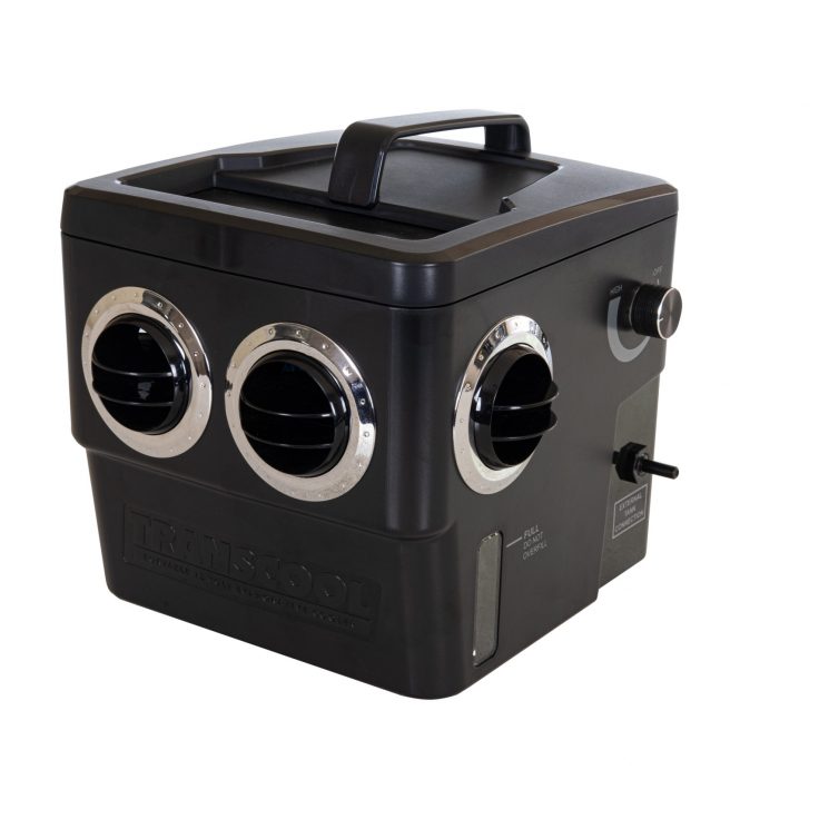portable evaporative coolers black