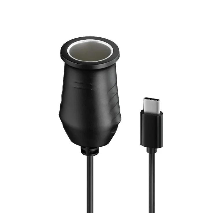 USB-C to 12 Volt Cigarette Socket Power Lead
