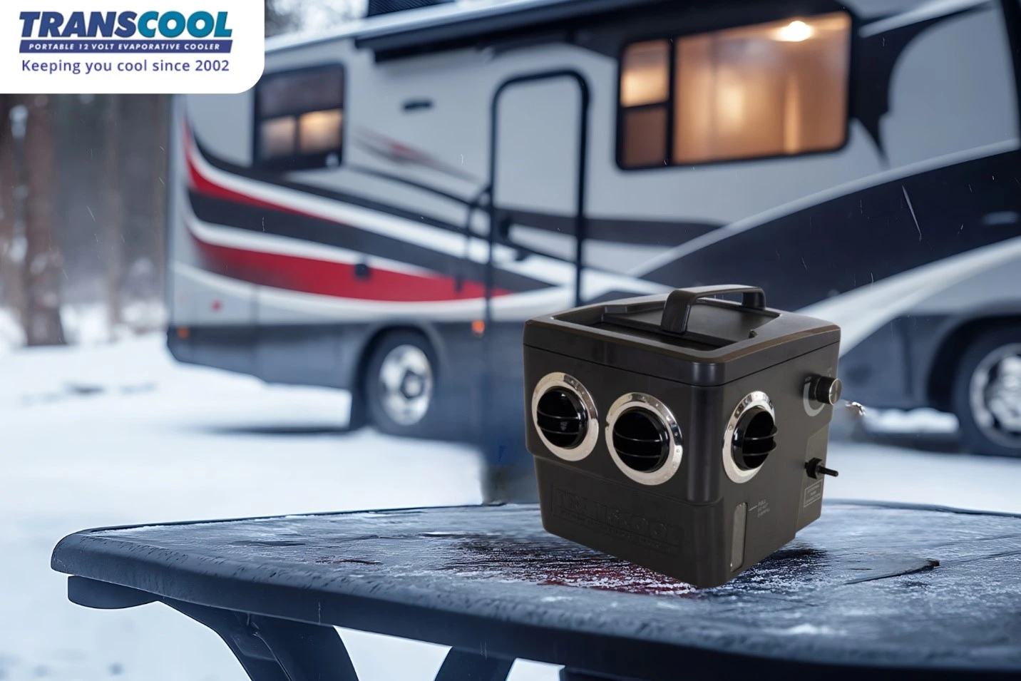 best 12-volt air cooler for camper trailer